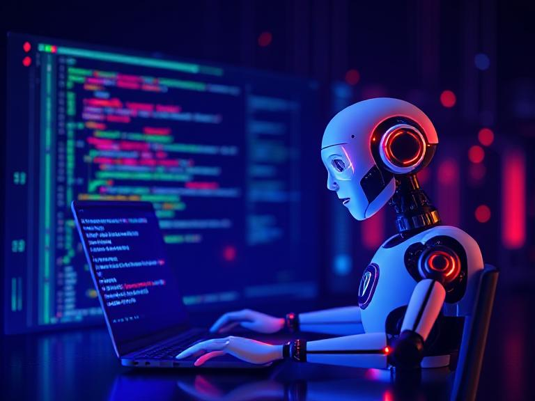AI Coding Assistants - Visual representation of AI tools for developers