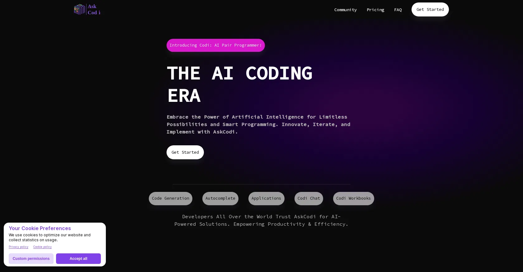 AskCodi Example